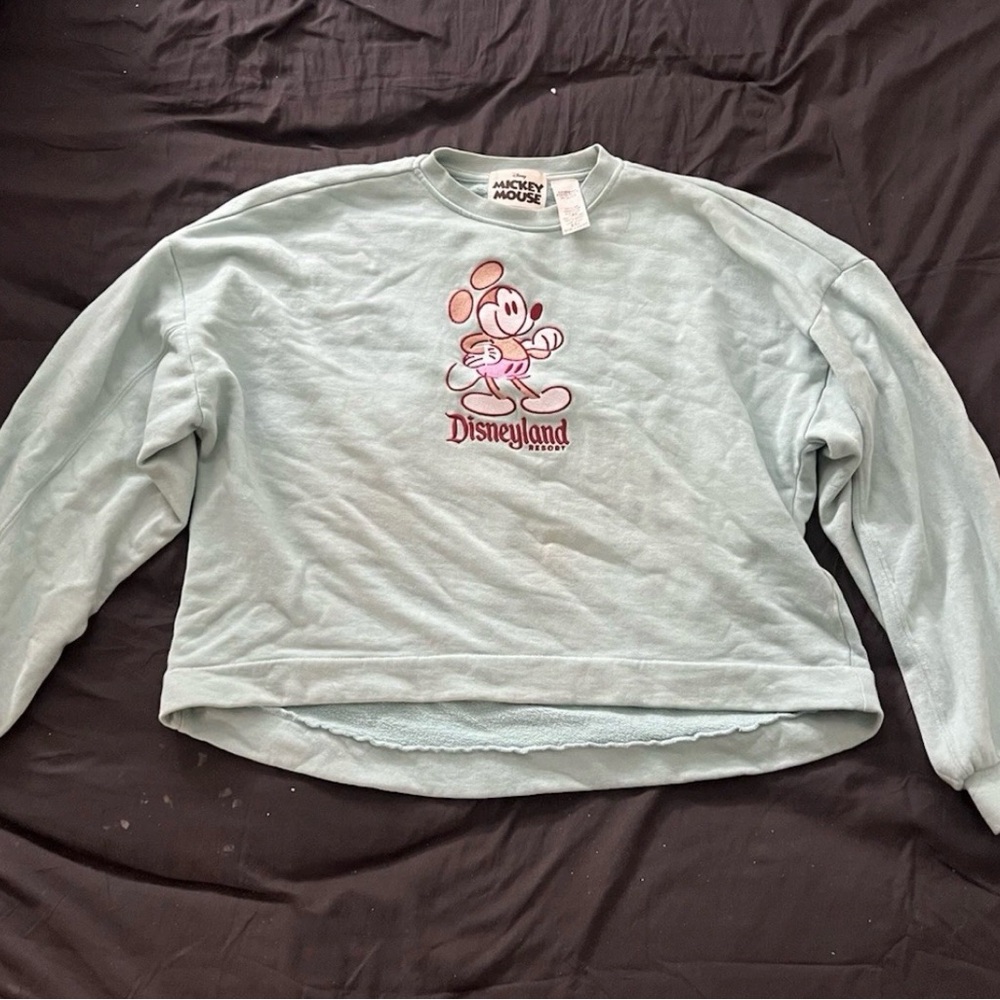 Disney Mickey Mouse Light Blue Sweatshirt